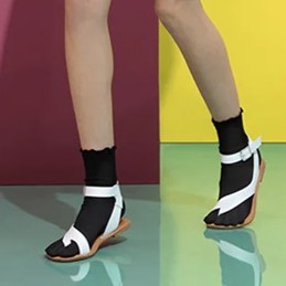 Loose Fit Cotton Crew 5 Toe (S)