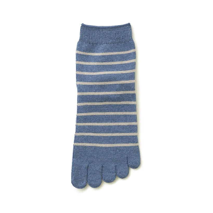 Striped Cotton 5 Toes