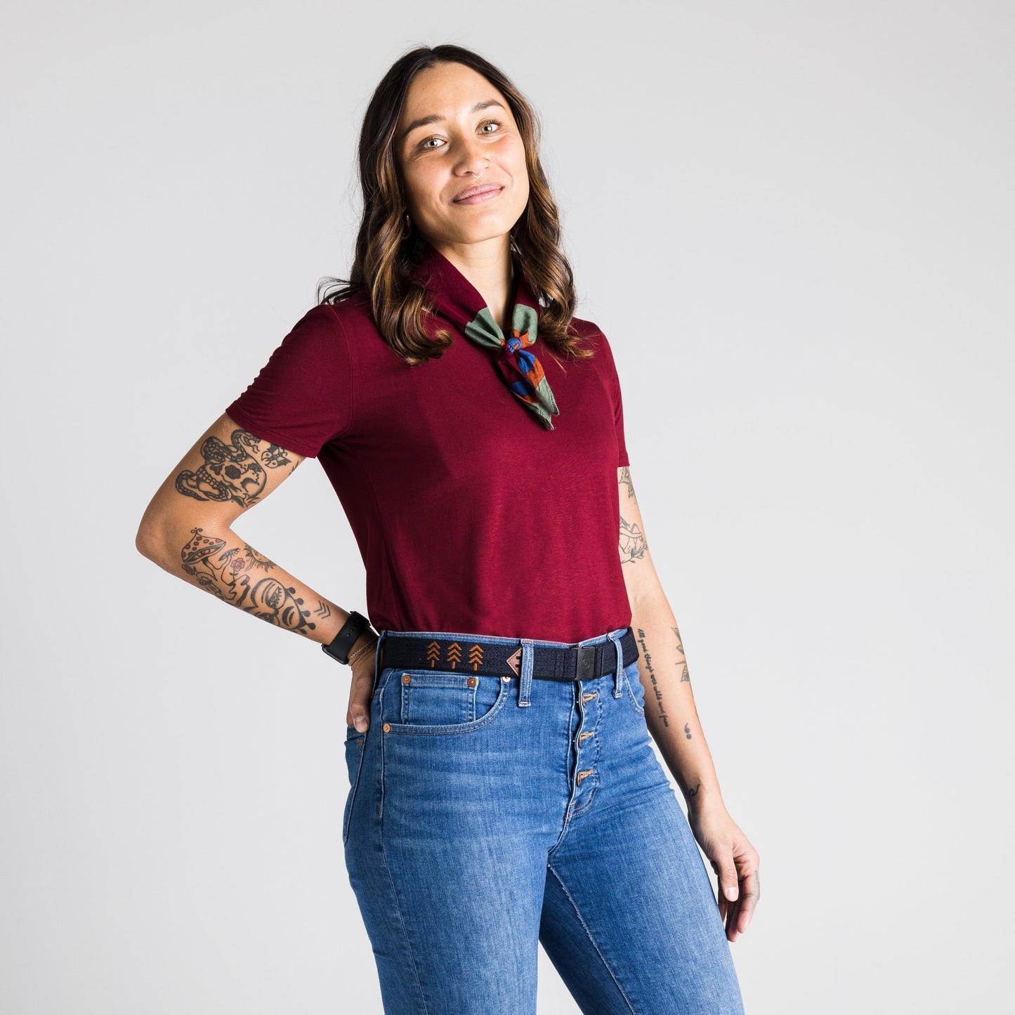 Blackwood Heather Navy - SLIM