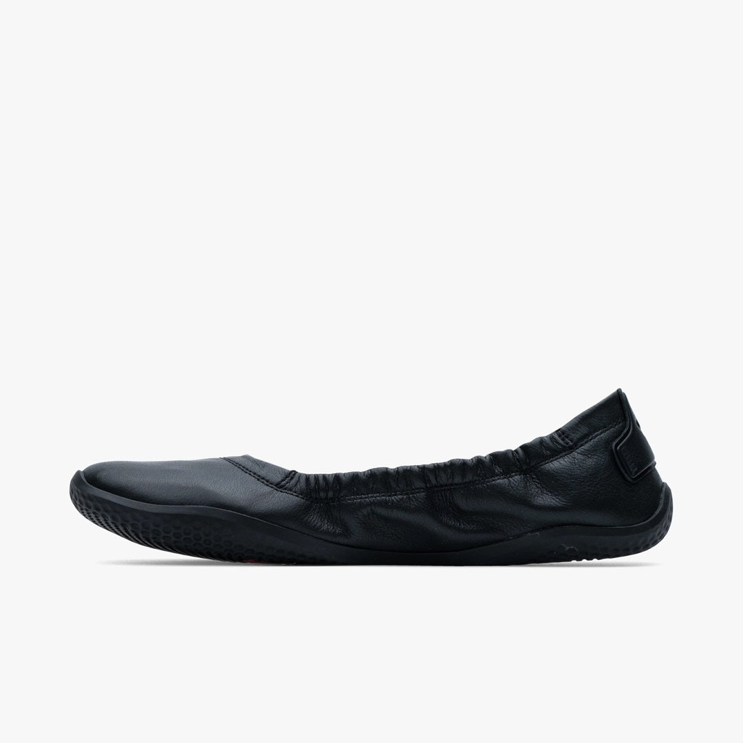 ASANA YIN BALLERINA LEATHER OBSIDEAN