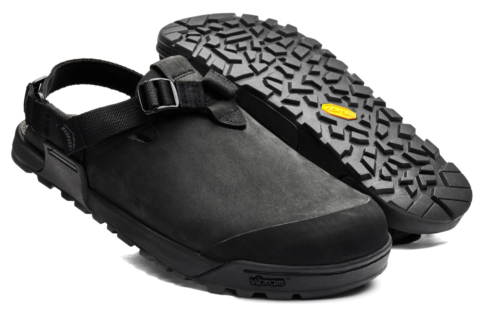 Mountain Clog Nubuck Leather [OBSIDEAN DARK GRAY] UNISEX