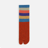 Striped Extra Fine Merino Tabi Crew