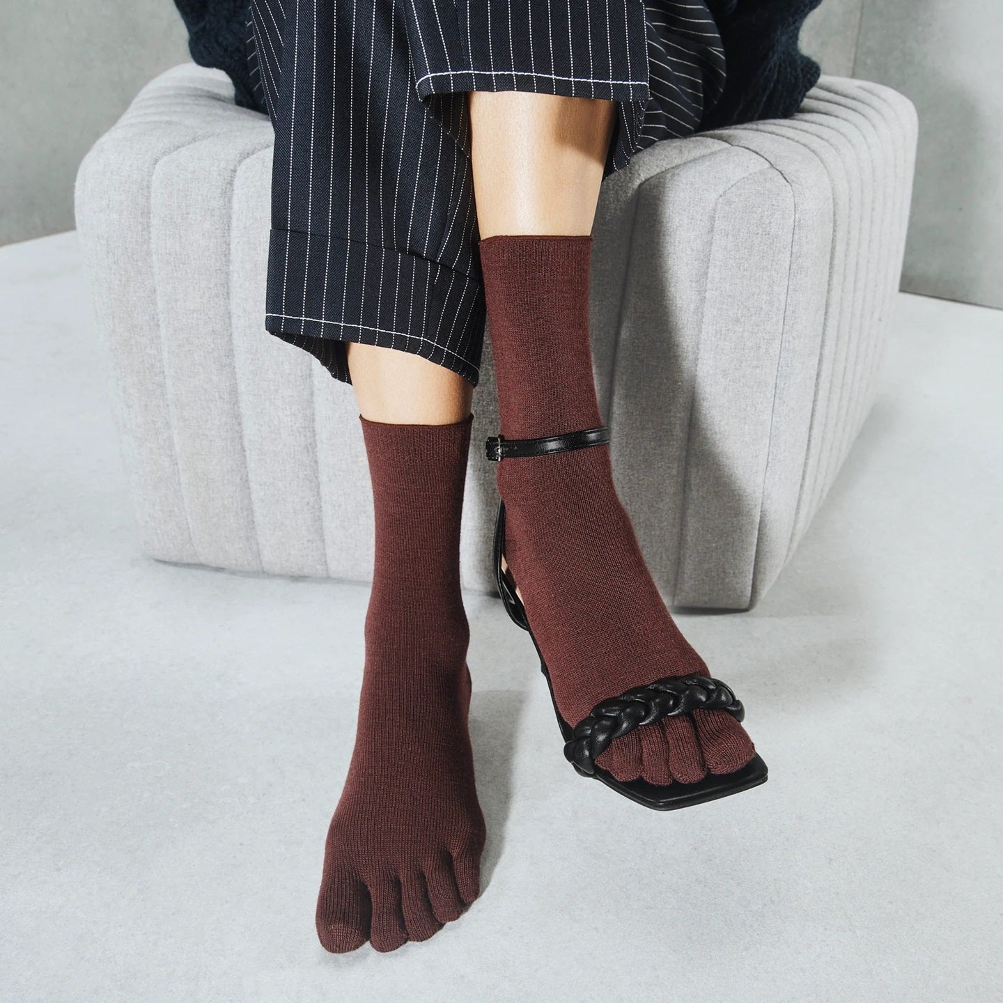 Super Extra Fine Merino Toe Crew