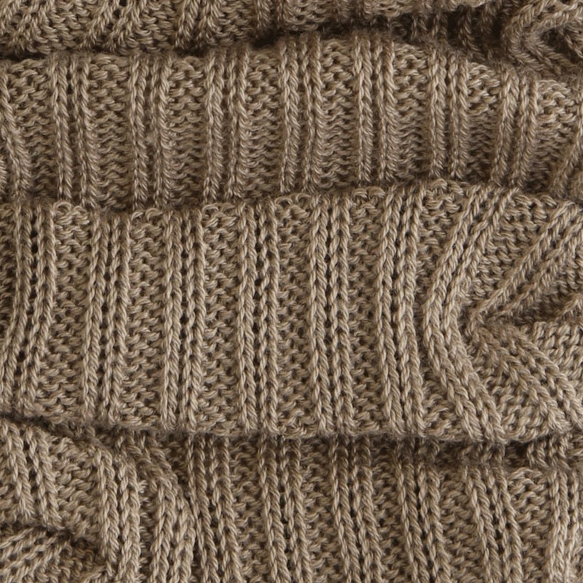 Ribbed Cotton Leg Warmers