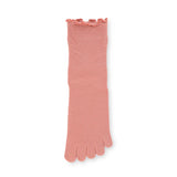 Loose Fit Cotton Toe Crew  (S)