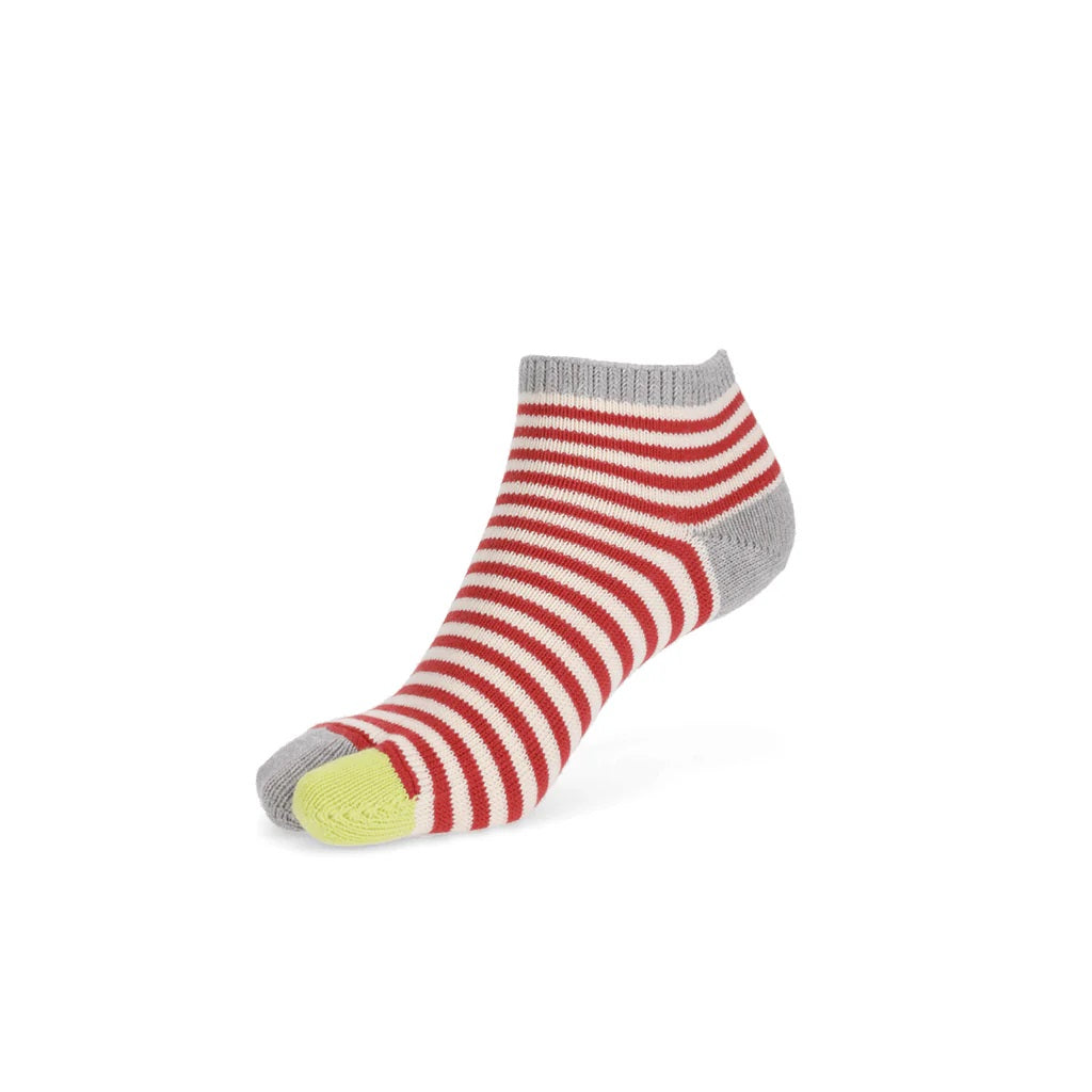 Striped Cotton Tabi 2 Fingers