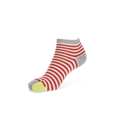 Striped Cotton Tabi 2 Fingers