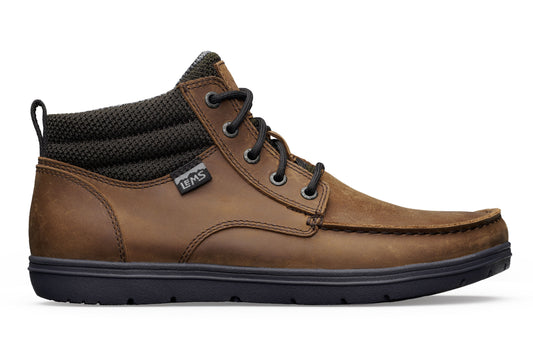 BOULDER BOOT MID LEATHER UMBER (UNISEX)