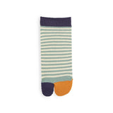 Striped Cotton Tabi