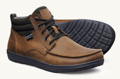 BOULDER BOOT MID LEATHER UMBER (UNISEX)