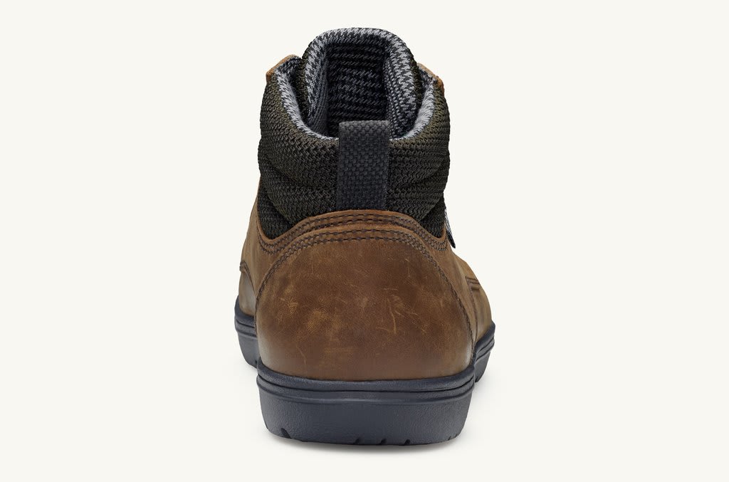 BOULDER BOOT MID LEATHER UMBER (UNISEX)