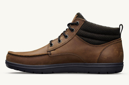 BOULDER BOOT MID LEATHER UMBER (UNISEX)